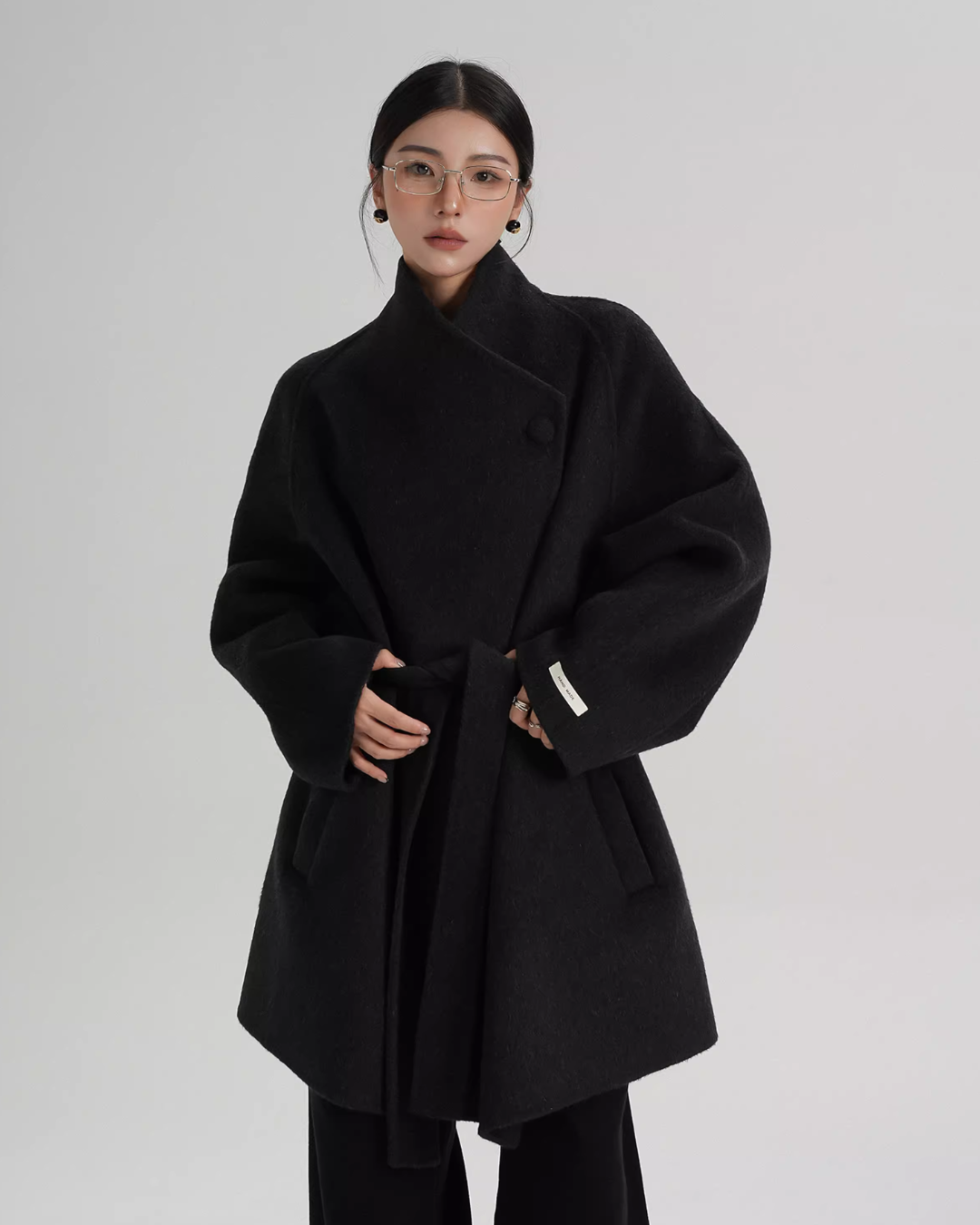 Collar Wool Coat SRS0352