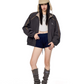Double Zip Nylon Jacket ICM0086