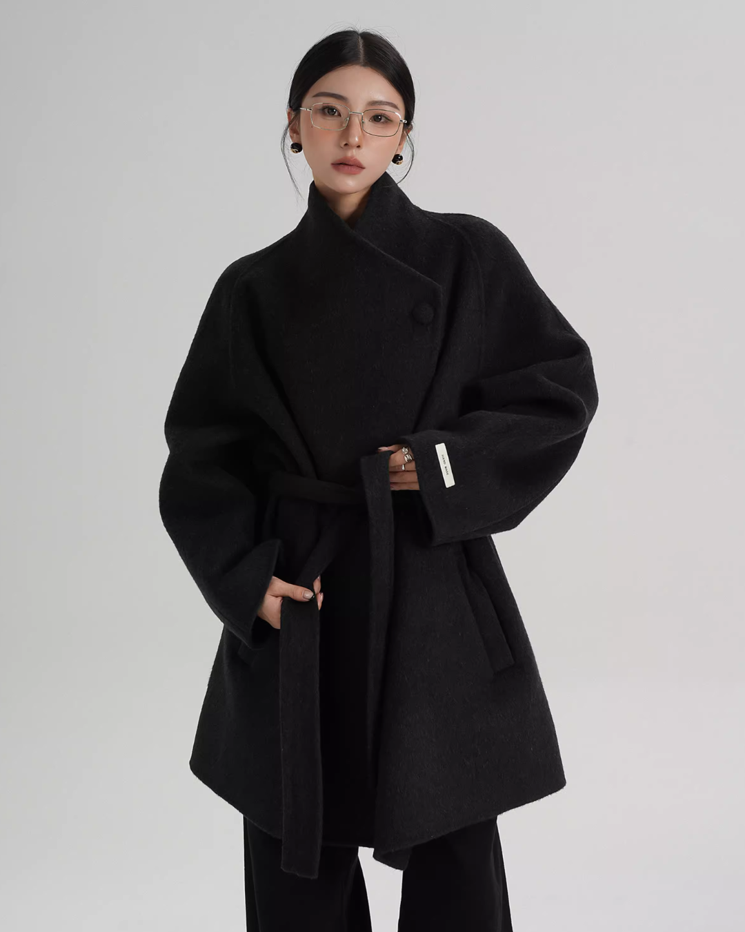 Collar Wool Coat SRS0352