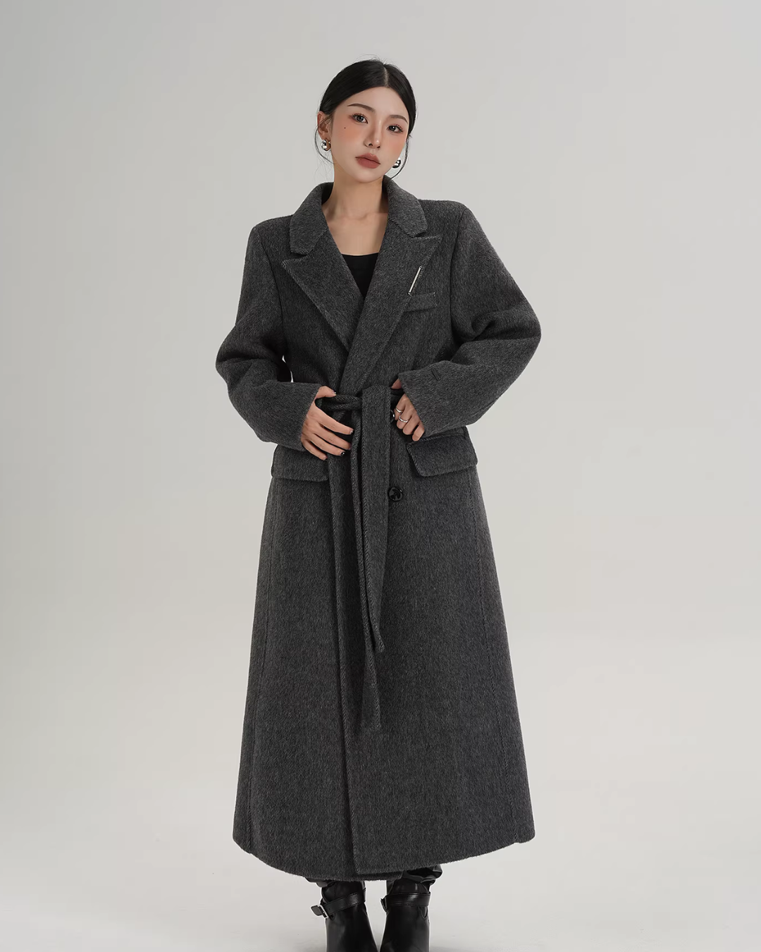 Mode Wool Long Coat SRS0404