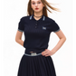 Polo Rib Knit Top / Pleated Skirt MDB0001
