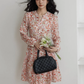V-Neck Floral Dress VAS0193