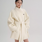 Stand Collar Mid-Length Coat SRS0355