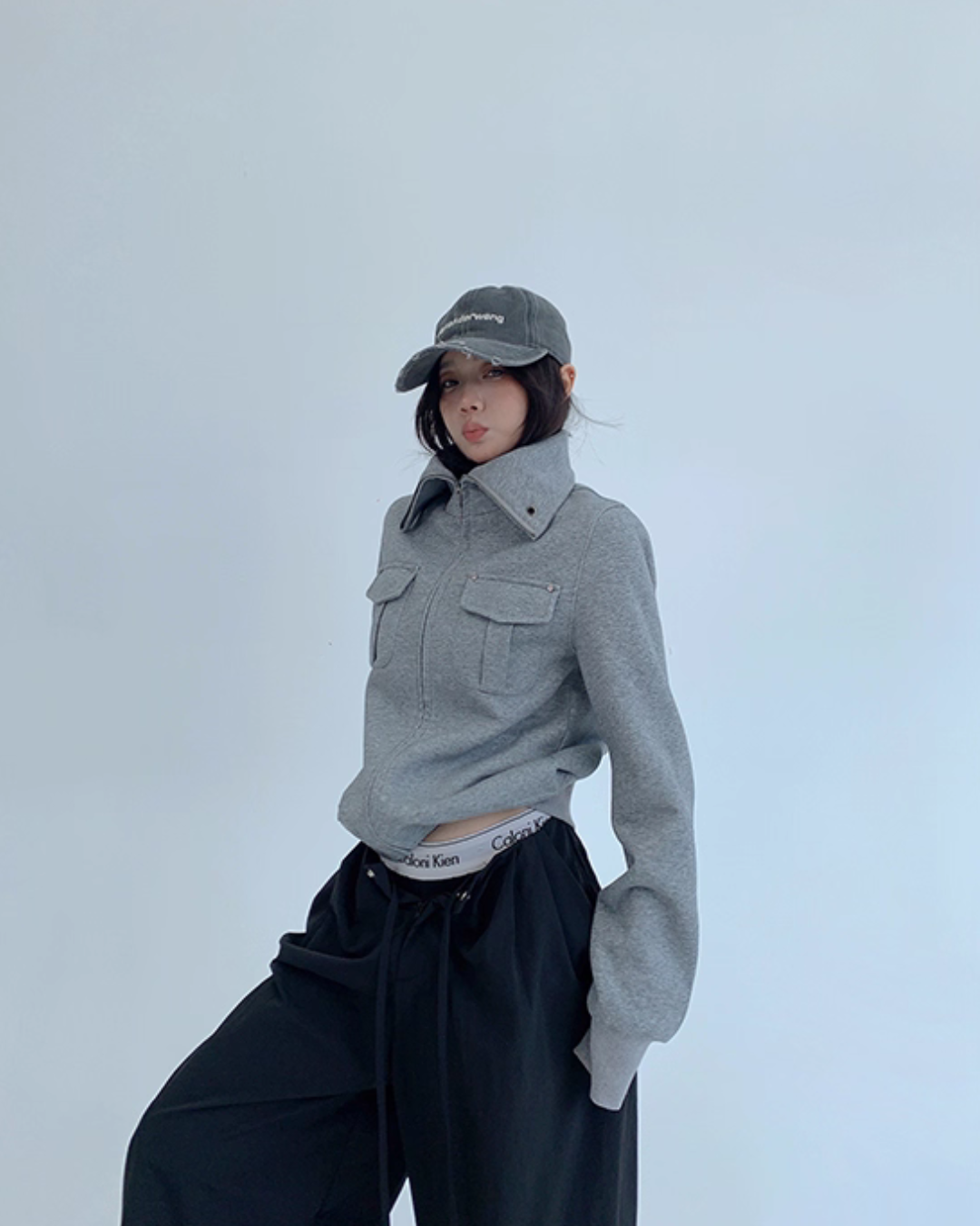 Stand Collar Compact Jacket YLS0923