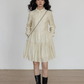 Polo Collar Long-Sleeve Dress VAS0190