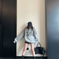 Letter Graphic Sweatshirt YLS1042