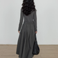 Half-Turtleneck Long Dress VAS0185