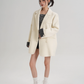 Back Sleeve Wool Blazer SRS0360