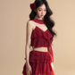 Chiffon Ruffle Tops / Chiffon Skirts LAS0019
