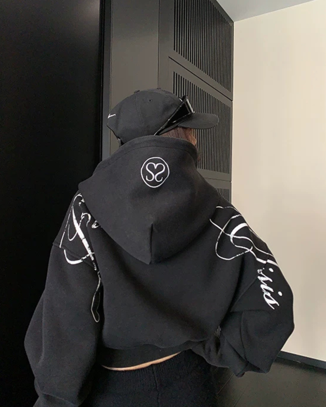 Back Logo Zip Hoodie YLS1036