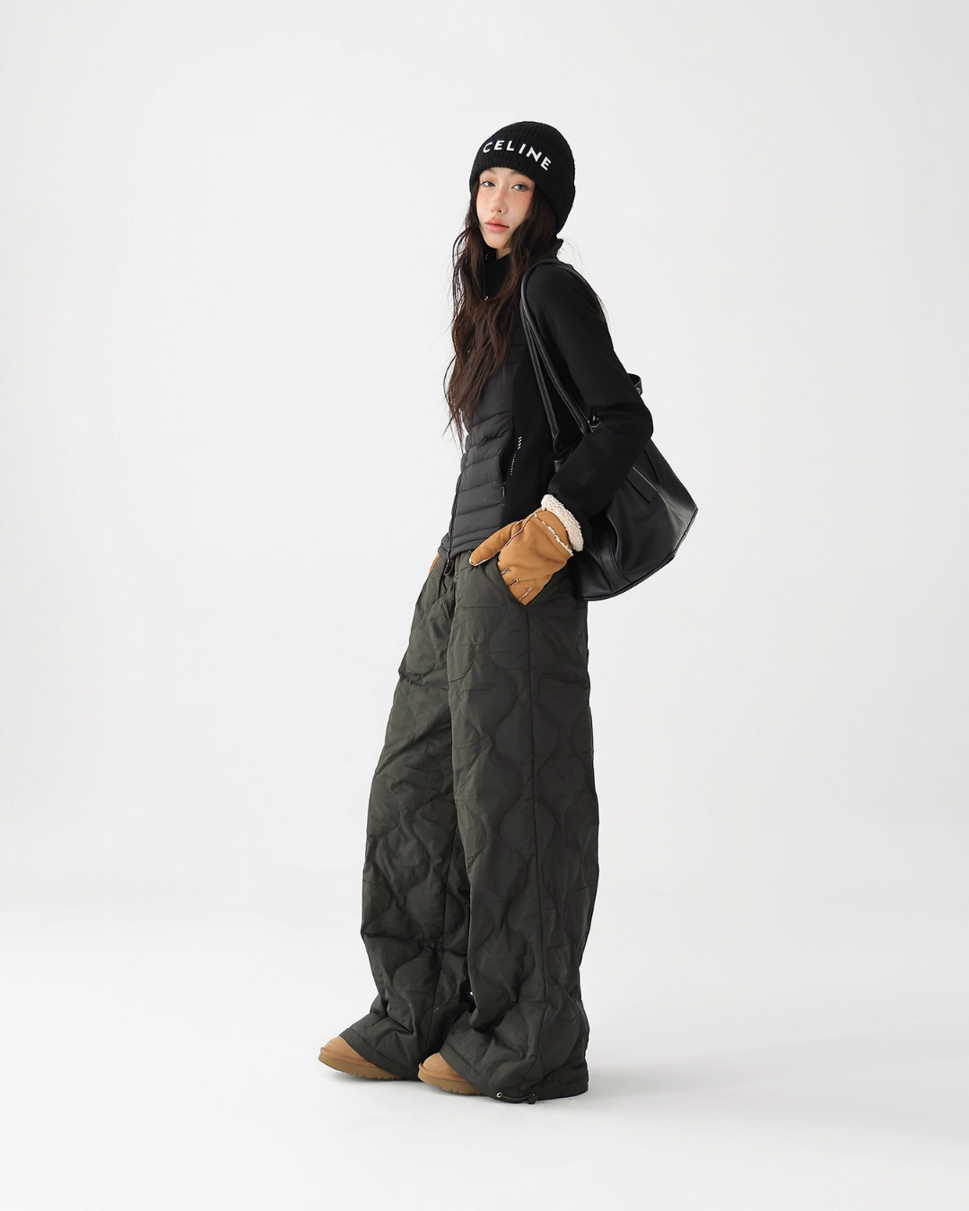 Quilted Loose Casual Pants ACS0341