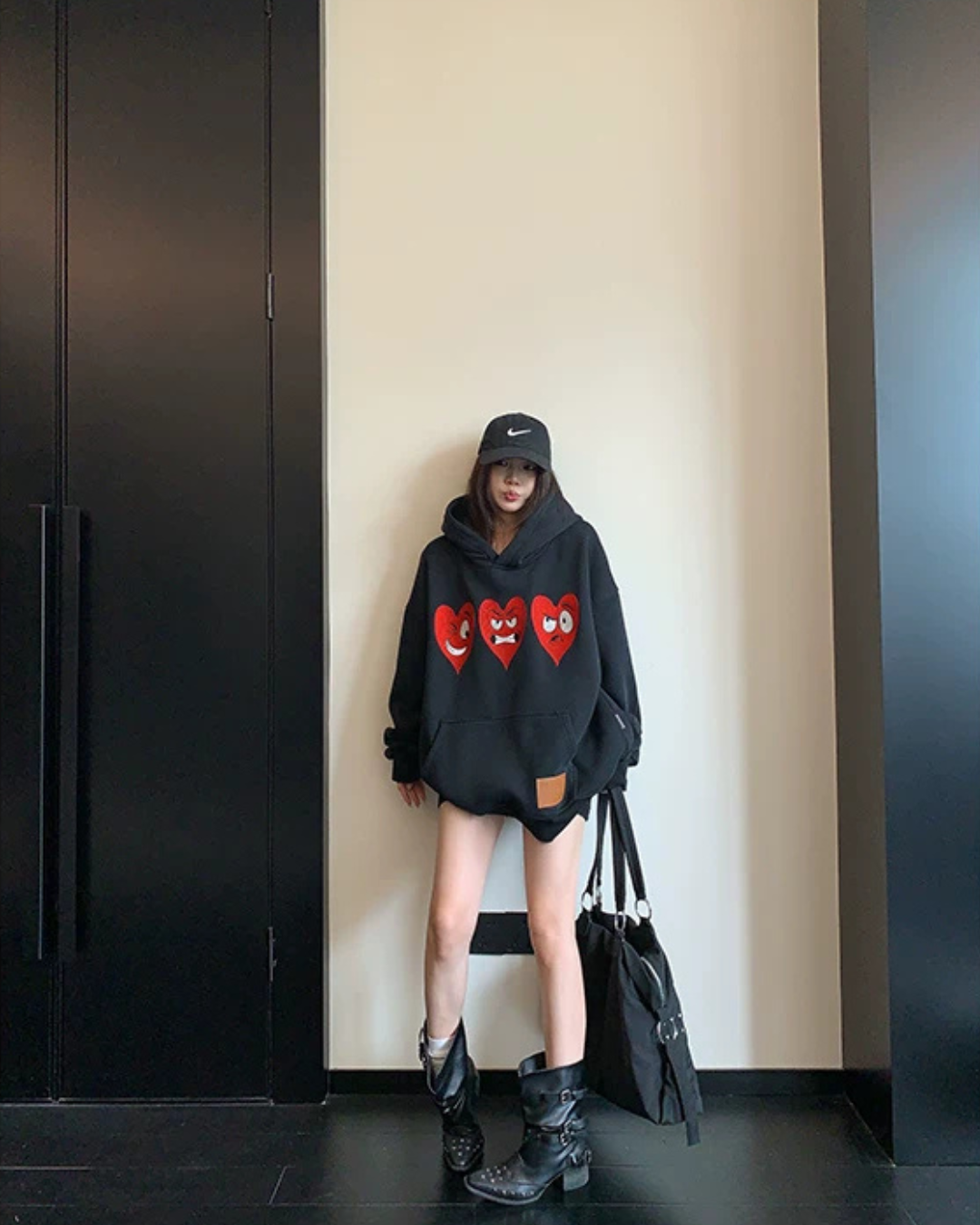 Heart Cartoon Hoodie YLS1073