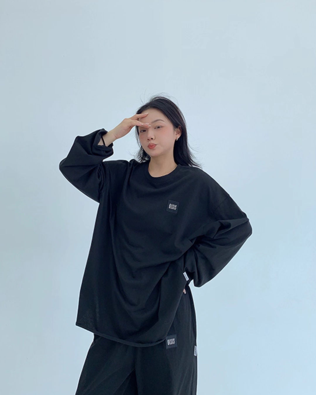 Basic Long Sleeve Top / Wide Pants YLS0924