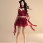 Chiffon Ruffle Tops / Chiffon Skirts LAS0019