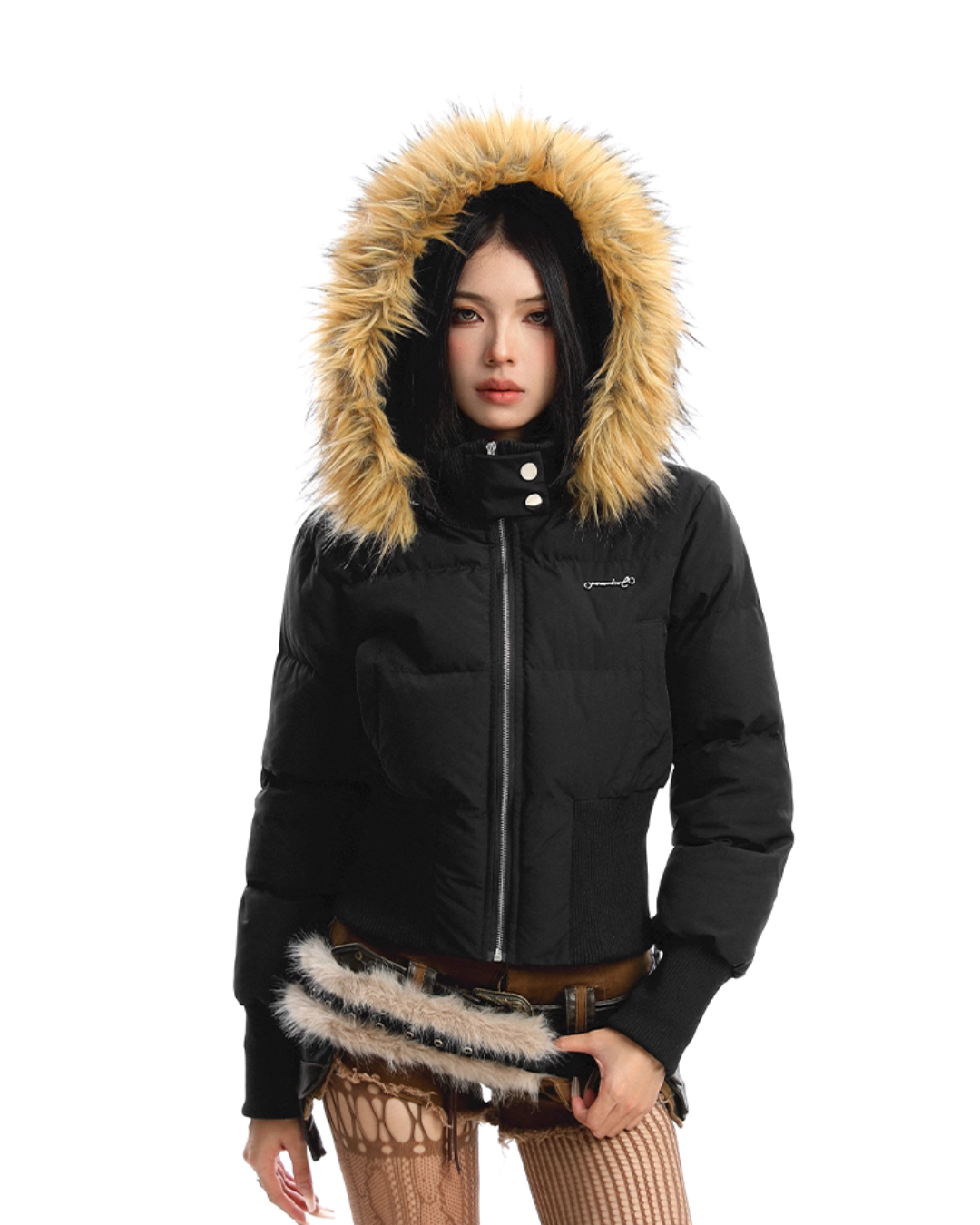 Fur Down Short Jacket BGS0039