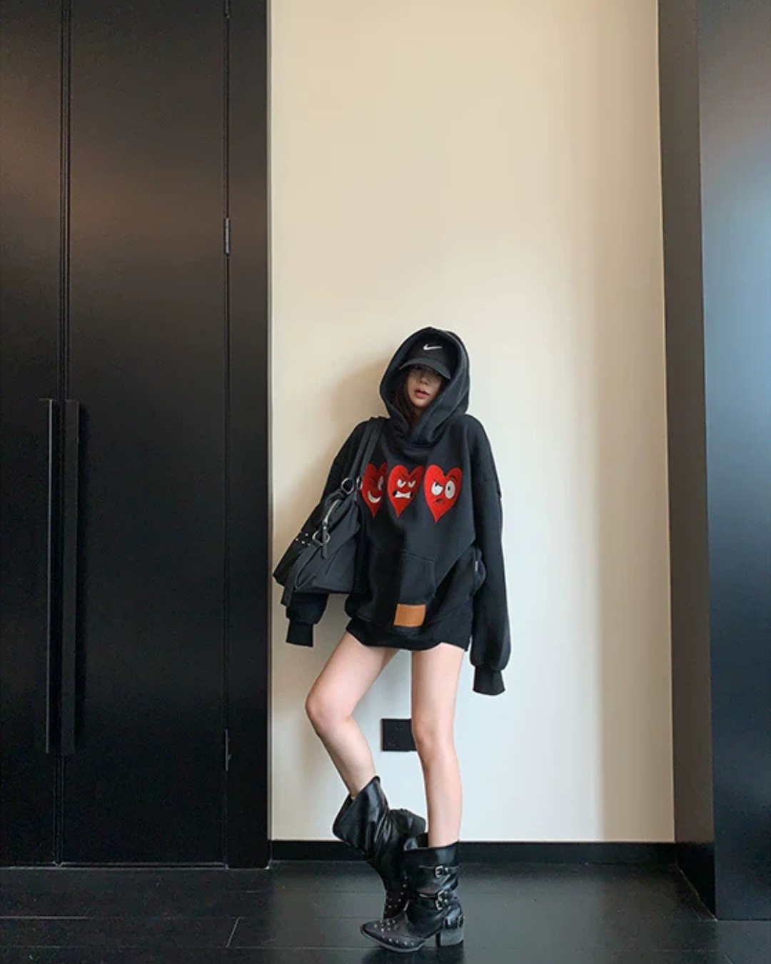 Heart Cartoon Hoodie YLS1073