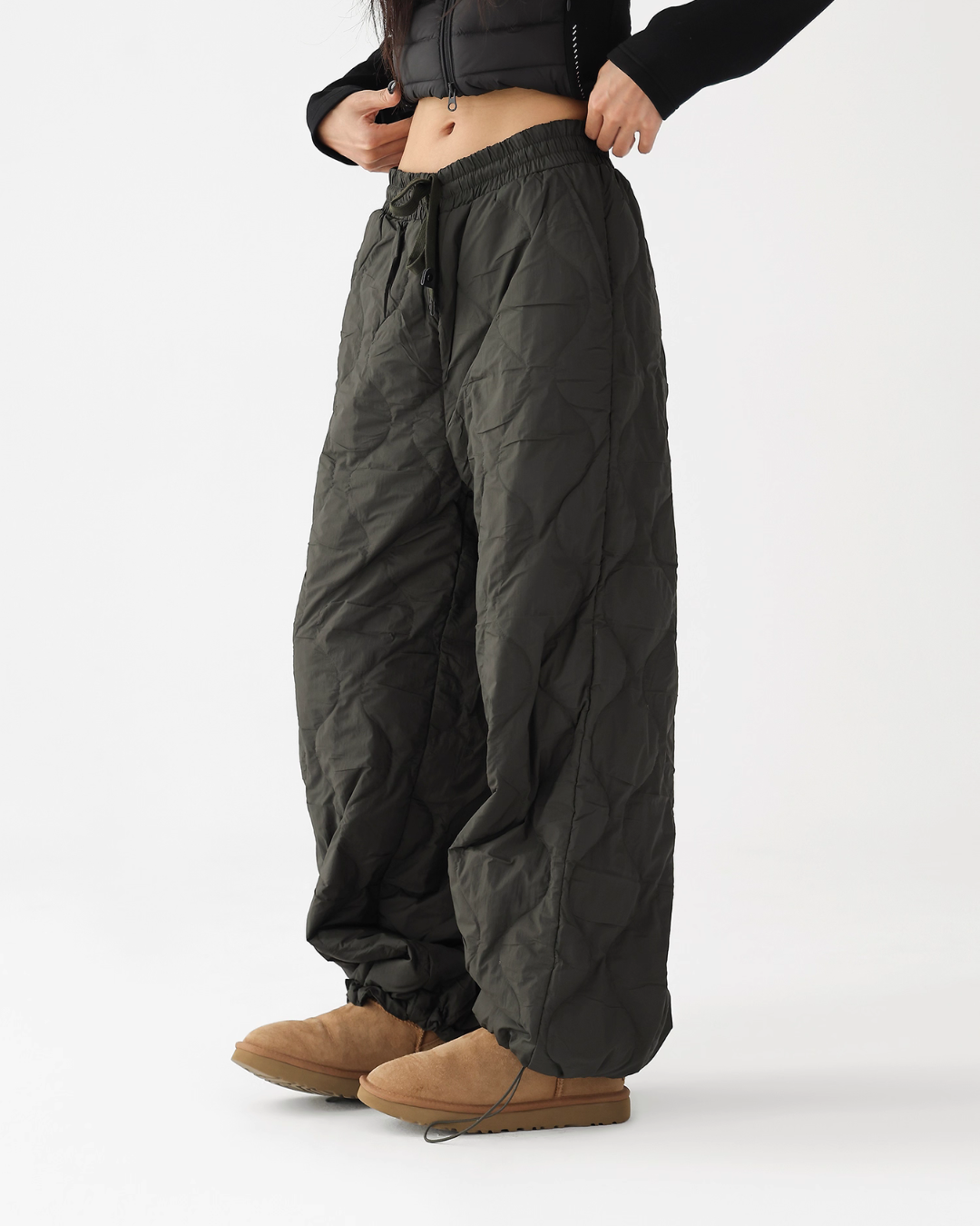 Quilted Loose Casual Pants ACS0341