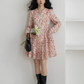 V-Neck Floral Dress VAS0193