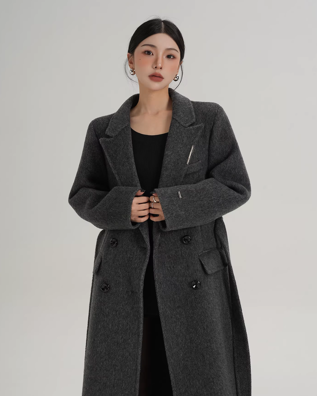 Mode Wool Long Coat SRS0404