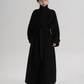 Tie Waist Wool Coat SRS0362