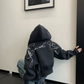 Back Logo Zip Hoodie YLS1036