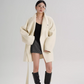 Stand Collar Mid-Length Coat SRS0355