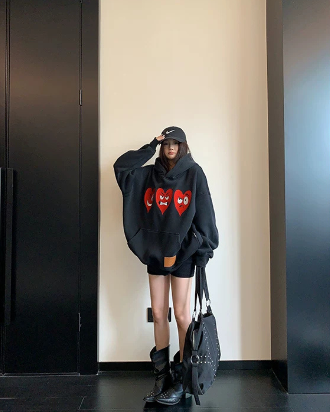 Heart Cartoon Hoodie YLS1073