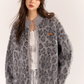 Leopard Print Knit Cardigan ASG0057
