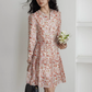 V-Neck Floral Dress VAS0193