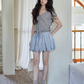 French Sleeve Knit Top SMS0027