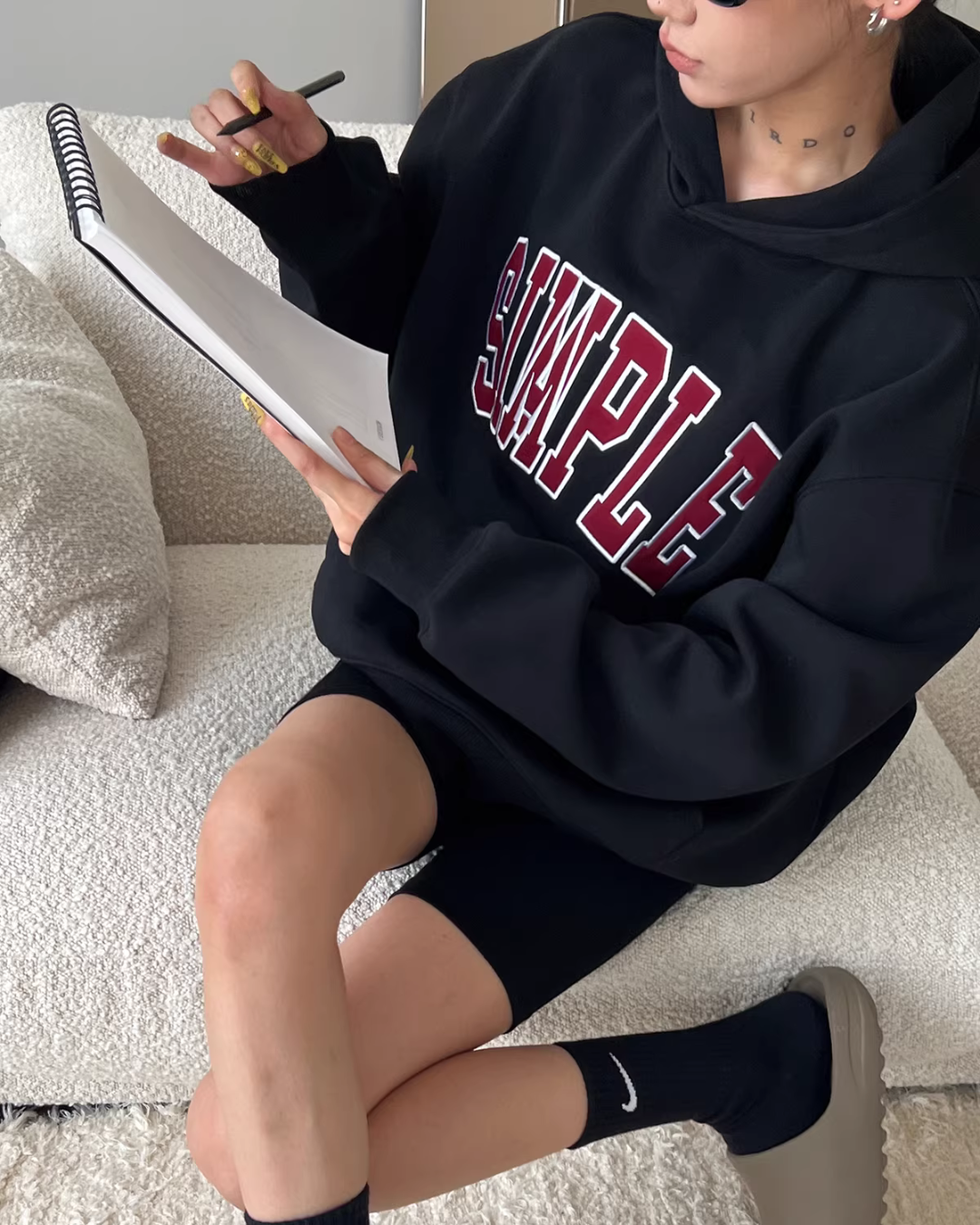 Logo Loose Hoodie ACS0359
