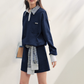 Paid Collar Polo Knit / Mini Skirt ASG0072