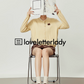Round Neck Compact Knit Cardigan LLA0414