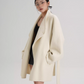 Stand Collar Mid-Length Coat SRS0355