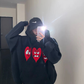 Heart Cartoon Hoodie YLS1073