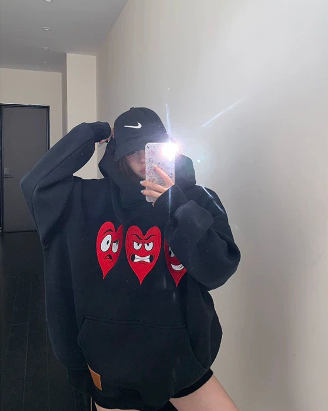 Heart Cartoon Hoodie YLS1073