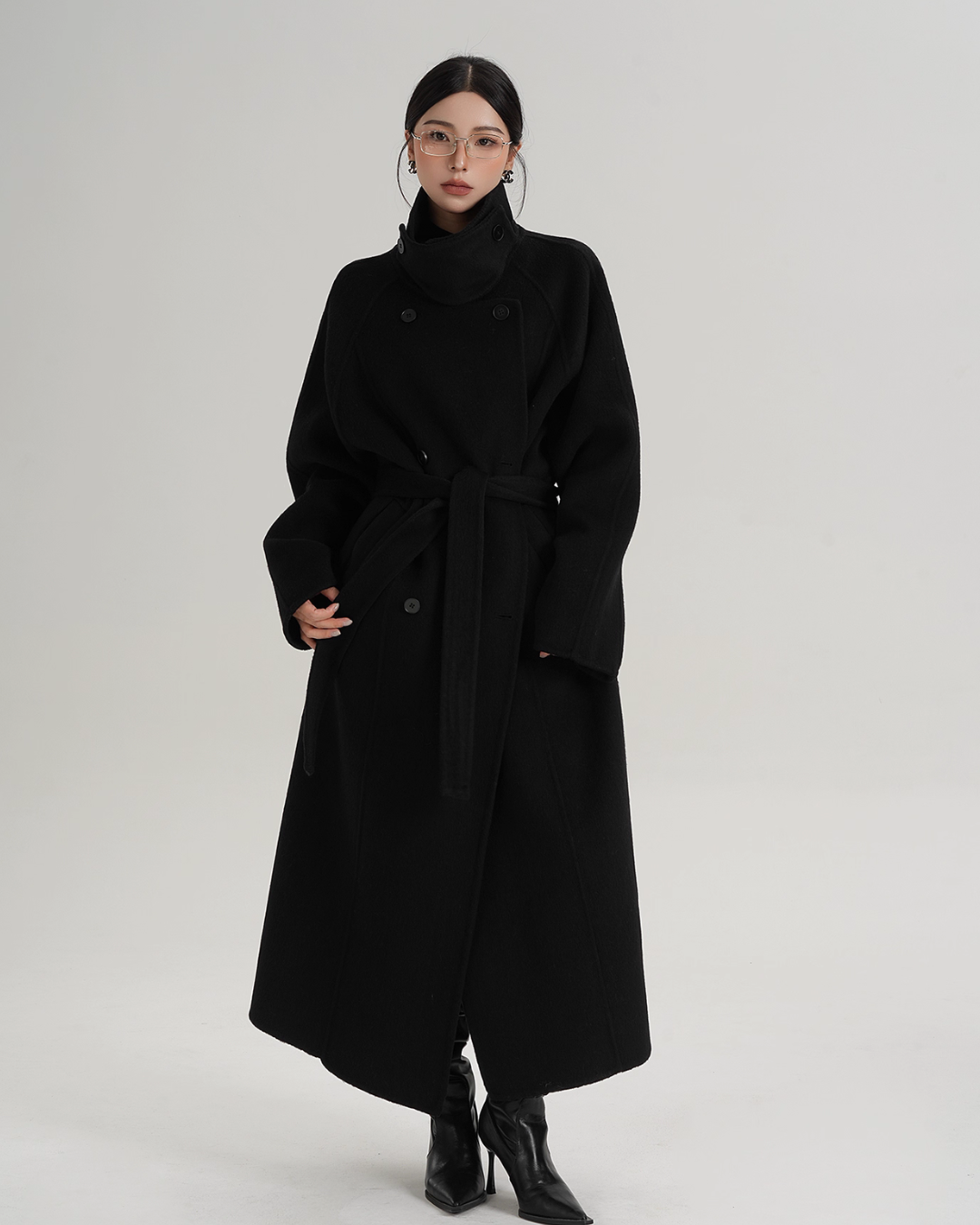Elegant Long Wool Coat SRS0365