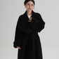 Tie Waist Wool Coat SRS0362