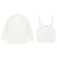 Loose Silhouette Knit Cardigan / Knit Camisole ASG0013