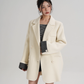 Back Sleeve Wool Blazer SRS0360