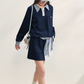 Paid Collar Polo Knit / Mini Skirt ASG0072