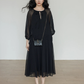 Feminine Tiered Long Dress VAS0197