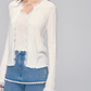 Lace Knit Cardigan / Lace Camisole ASG0031