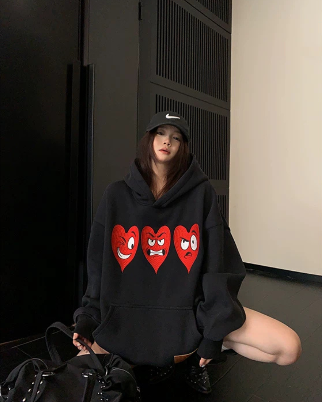 Heart Cartoon Hoodie YLS1073
