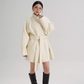 Stand Collar Mid-Length Coat SRS0355