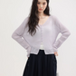V-neck summer knit cardigan CHS0004