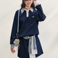 Paid Collar Polo Knit / Mini Skirt ASG0072