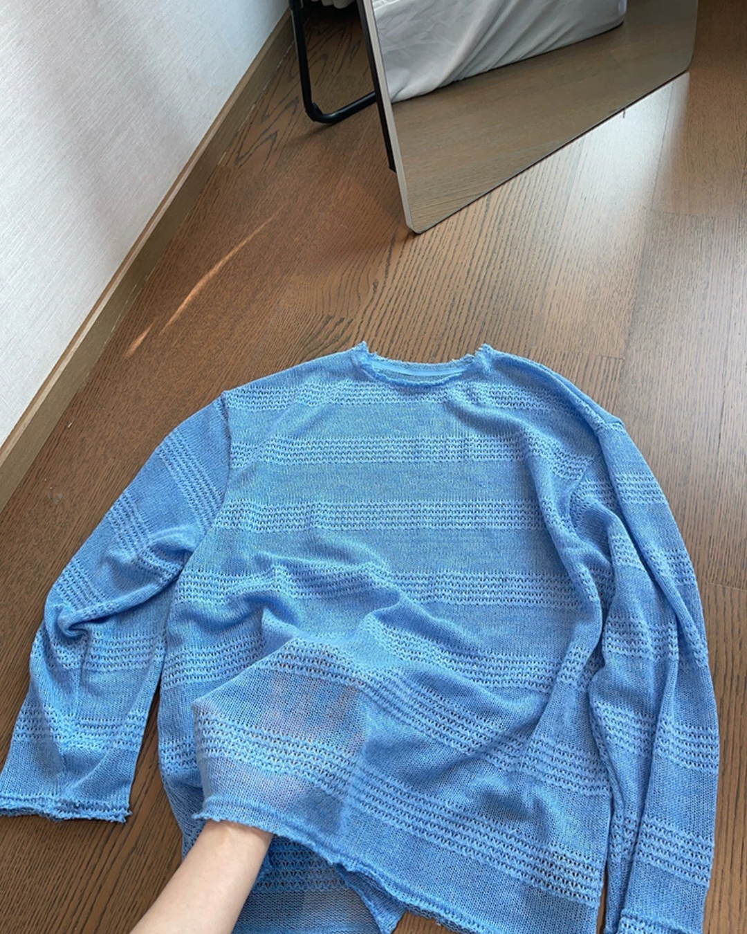See-Through Long-Sleeve T-Shirt DAZ0009