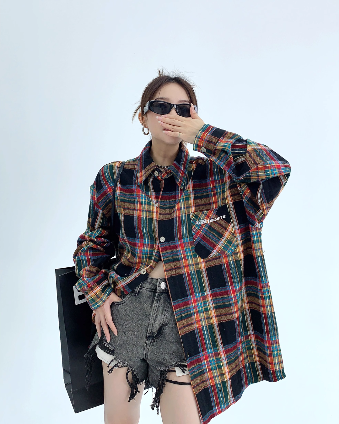 Vintage Plaid Shirt YLS0370