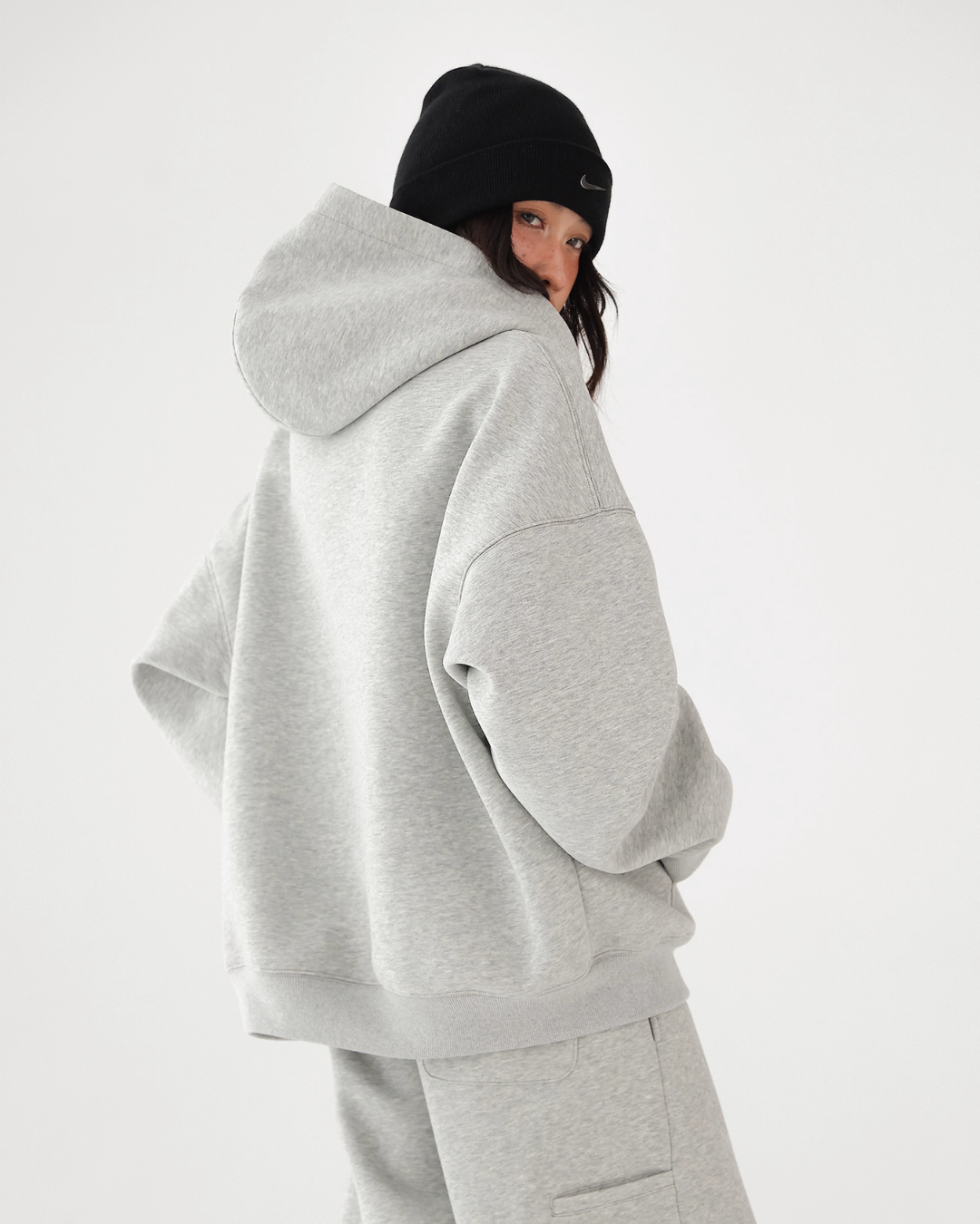 Basic Simple Zip Hoodie / Wide Sweatpants ACS0327